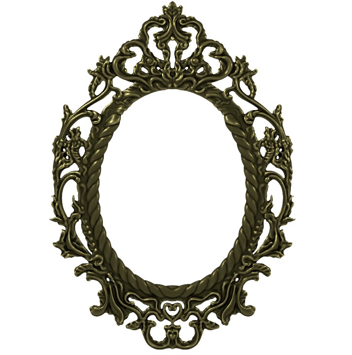 Antique Mirror Frame preview image 1